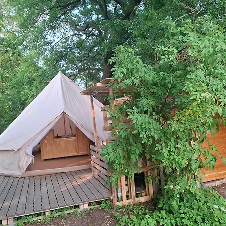 Glamping Duebener Heide Luksusowy namiot