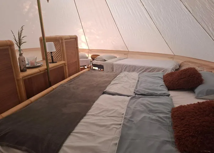 Glamping Duebener Heide Luxussátor *