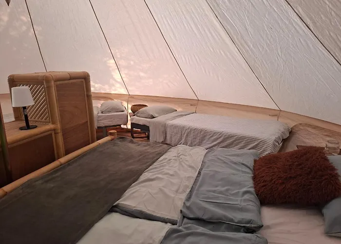 Luxussátor Glamping Duebener Heide
